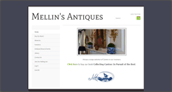 Desktop Screenshot of mellinsantiques.com